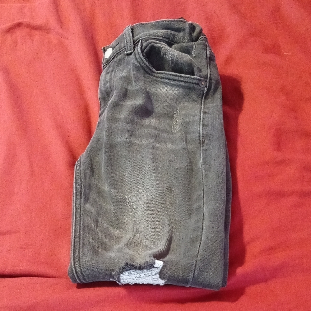 Levi's Kids Distressed Gray Jeans
